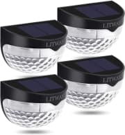 KBP LED Wireless Solar Outdoor Courtyard Lamp 4-Pack. Apply coupon code "H37FLB6P" for a savings of $10.
