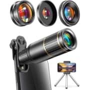 22x Telephoto Lens Kit for Phone Cameras. It's $37 under list price.