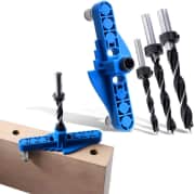 Ruitool Dowel Jig with Center Scriber Line Offset System. Clip the 10% off on-page coupon and apply code "KJPGC8A4" for a savings of $9.