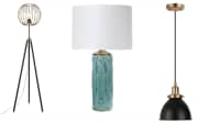 Lighting & Lamp Sale at Nordstrom Rack. Table, floor, pendant, and wall lights are all discounted in this sale, with many of the "Best Sellers" even marked at 50% off or more.