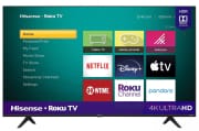 Hisense 55" 4K UHD Roku Smart TV. That's $20 under our mention from a month ago and $120 off list price!