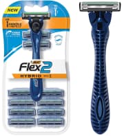BIC Flex 2 Hybrid Men's Twin Blade Razor Set. That's $9 under what you'd pay for these shipped elsewhere.
