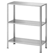 IKEA Hyllis 29" Steel Shelf Unit. These are very low prices for steel shelves &ndash; similar units cost around $20 more elsewhere.