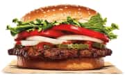 Burger King Whopper. Enjoy Whopper Wednesday at participating locations.