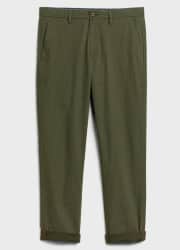 Banana Republic Men's Mason Athletic-Fit Stretch Summer-Weight Chino Pants for $12 + free shipping