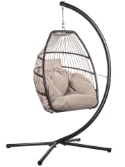 Barton Hanging Egg Chair for $252 + free shipping