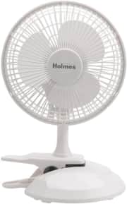 Holmes 6" 2-Speed Convertible Desk/Clip Fan. That's the best price we could find by $5.