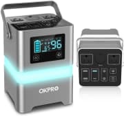 OKPro 62,500mA 110V Portable Power Station. Apply coupon code "TRJQLRDT" for a savings of $116.