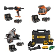 Hand Tools, Power Tools, and Combo Kits at Amazon. Save on drills, impact wrenches, sanders, mechanics tool sets, and more.