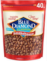 Blue Diamond Smokehouse Almonds 40-oz. Bag. Clip the on-page $4.06 off coupon to make this the lowest shipped price we could find by $9.