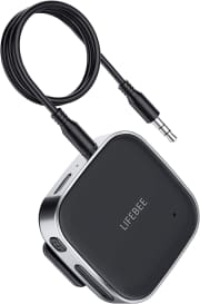 Lifebee Bluetooth 5.0 Receiver Audio Adapter. Use coupon code "AQFZXKA4" for 70% off (a $14 savings).