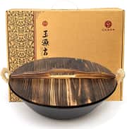 Wangyuanji 13.4" Cast Iron Wok with Wooden Lid. Apply code "A5W9QJHS" to save $51 and get the best price we could find.