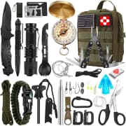 Verifygear 32-in-1 Emergency Survival Kit. Apply coupon code "E8H9DHUA" for a savings of $30 off list.