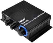 Pyle Home Mini Audio Amplifier. That's the lowest total price including shipping that we could find by $10.