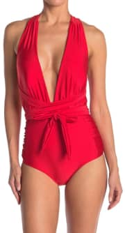Nicole Miller Women's Convertible One-Piece Swimsuit. That's a $103 savings.