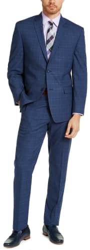 Marc New York by Andrew Marc Men's Modern-Fit Suit for $59 + free shipping
