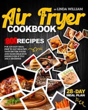"Air Fryer Cookbook: 800 Recipes" Kindle eBook. That's a savings of $8.
