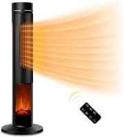 Trustech 36" Ceramic Tower Space Heater. Take 18% off by clipping the $10 off on-page coupon and applying code "10PCTOFF3DSH".