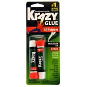 Krazy Glue All Purpose Super Glue 2-Pack. That's the best shipped price we could find by $3.