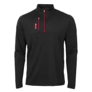 adidas Men's Mixed Media Quarter-Zip Jacket. That's the best price we could find by $14.