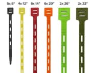 "One Tie" Assorted Reusable Strap Tie 24-Pack for $18 + $2.49 s&h