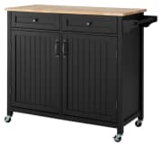 StyleWell Bainport Kitchen Cart w/ Rubberwood Butcher Block Top. It's $5 under our mention from last week and a savings of 32% off.