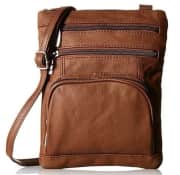 Leather Crossbody Bag with Shoulder Strap. Apply coupon code "DNEWS69521" for the best price we could find by $16.