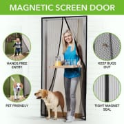 Magna Screen Magnetic Screen Door for $9 + $1.99 s&h