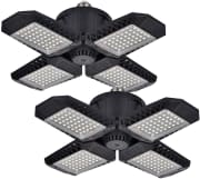 Homelazy Deformable 80W LED Garage Light 2-Pack. Apply coupon code "X92E5RXE" for a 50% savings, which puts it $4 under the price of our August mention for the same number of lights.