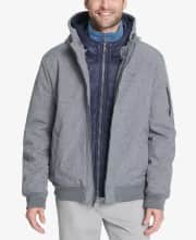 Men's Coats at Macy's. Not only are these half-price, but coupon code "CLEAR" will knock an extra 20% off most of these items.