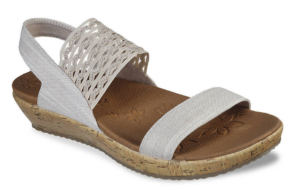 Skechers Women's Cali Brie Most Wanted Wedge Sandals for $8 + free shipping