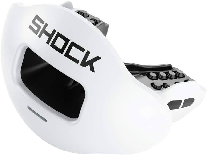 Shock Doctor Max Airflow 2.0 Mouth Guard. You'd pay $15 elsewhere.