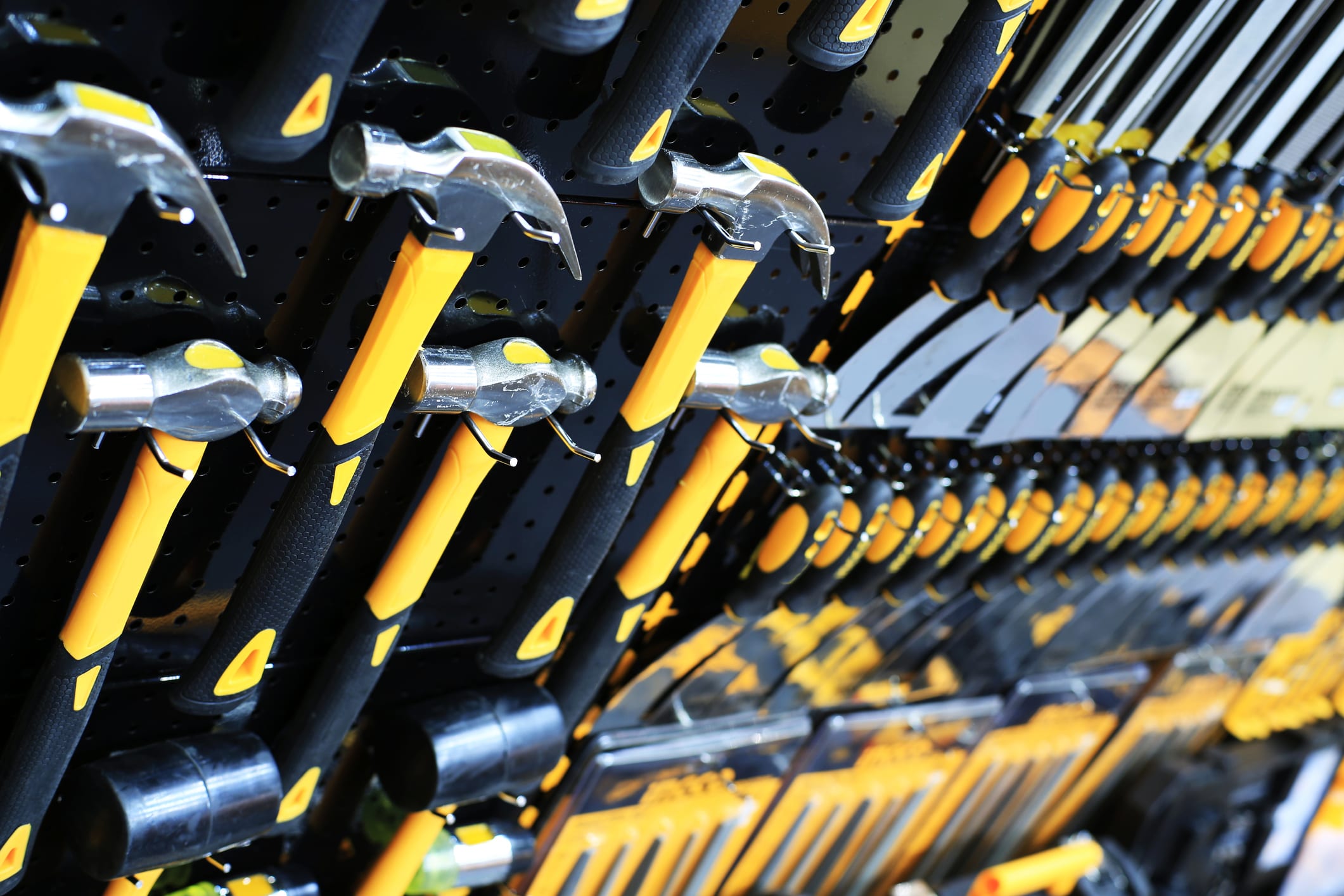 Hammers in a Store