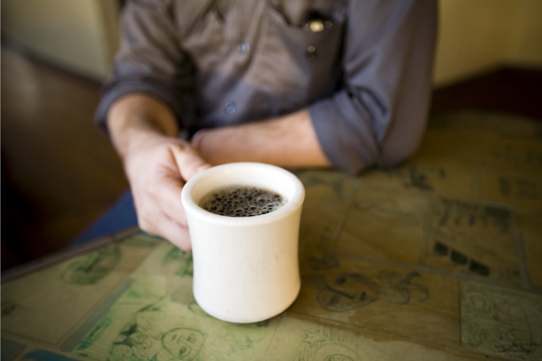 brewed coffee