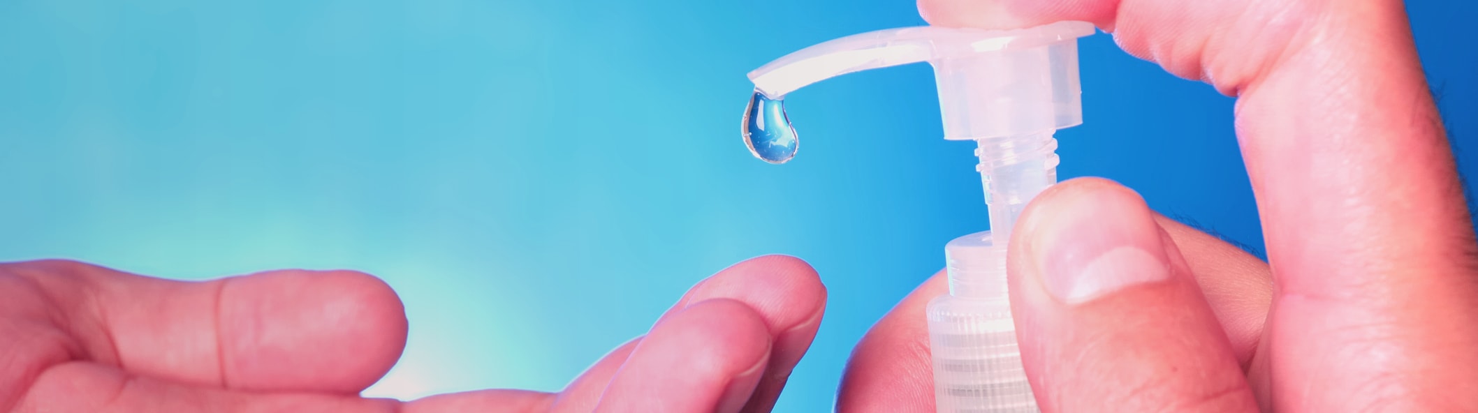 hand and hand sanitizer
