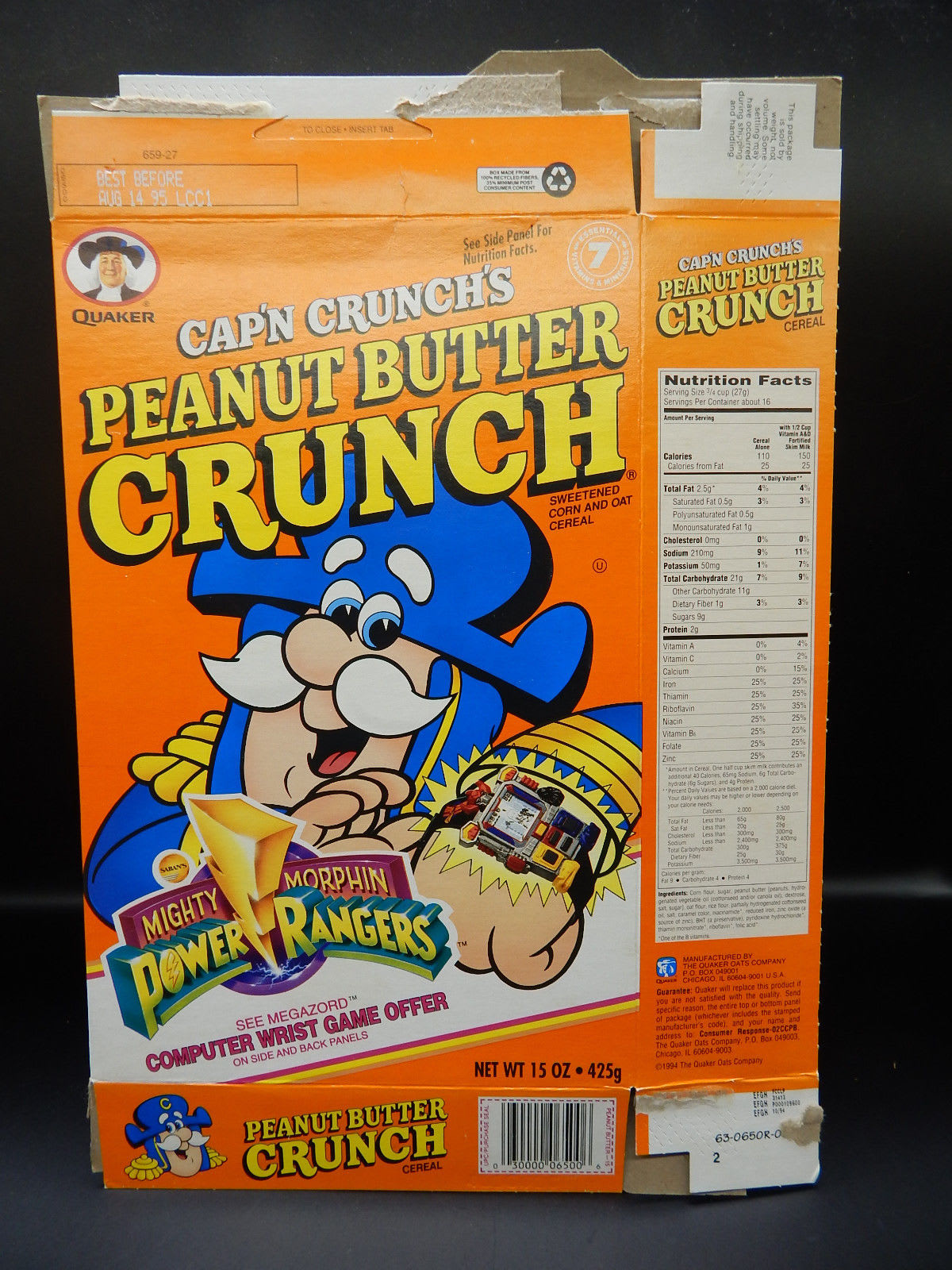 Power Rangers Cap'n Crunch