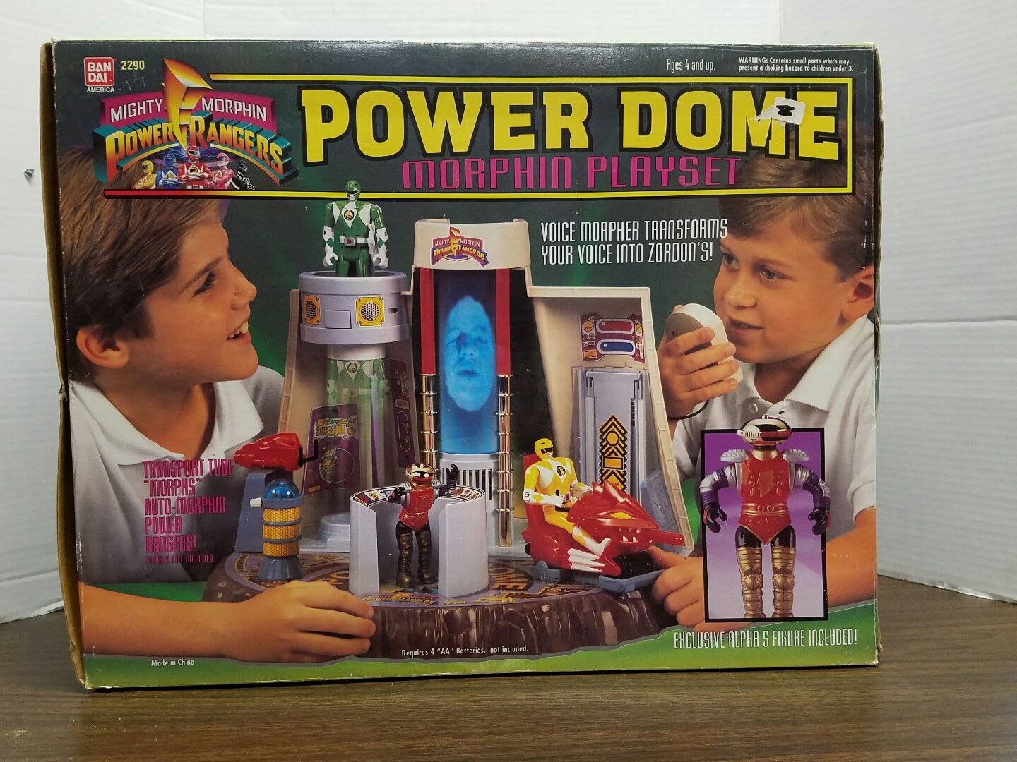 Power Rangers playset