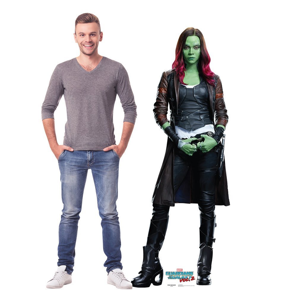 Gamora standee
