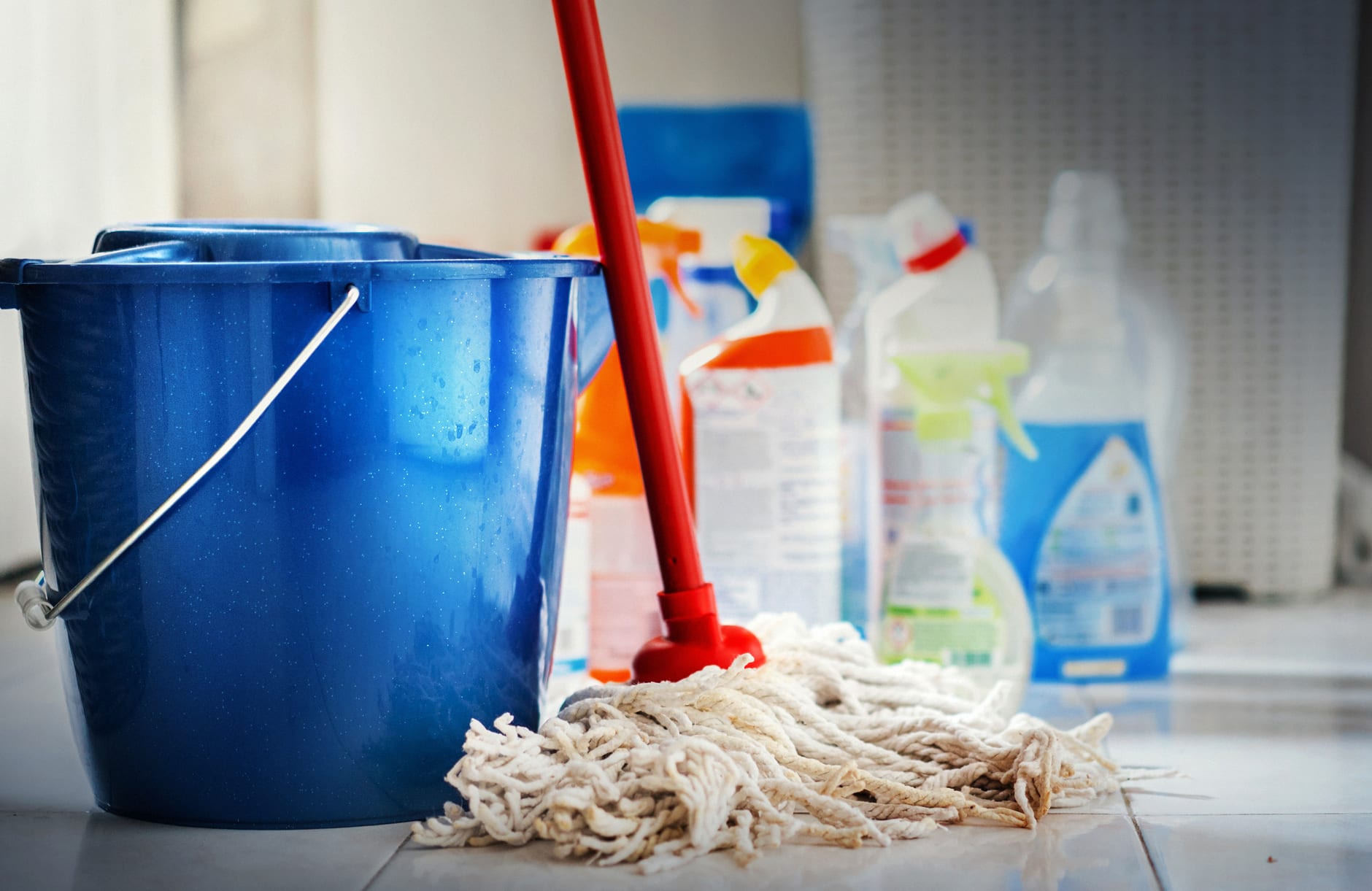 cleaning supplies