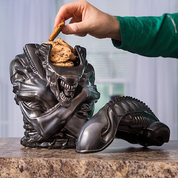 Warrior Alien Cookie Jar