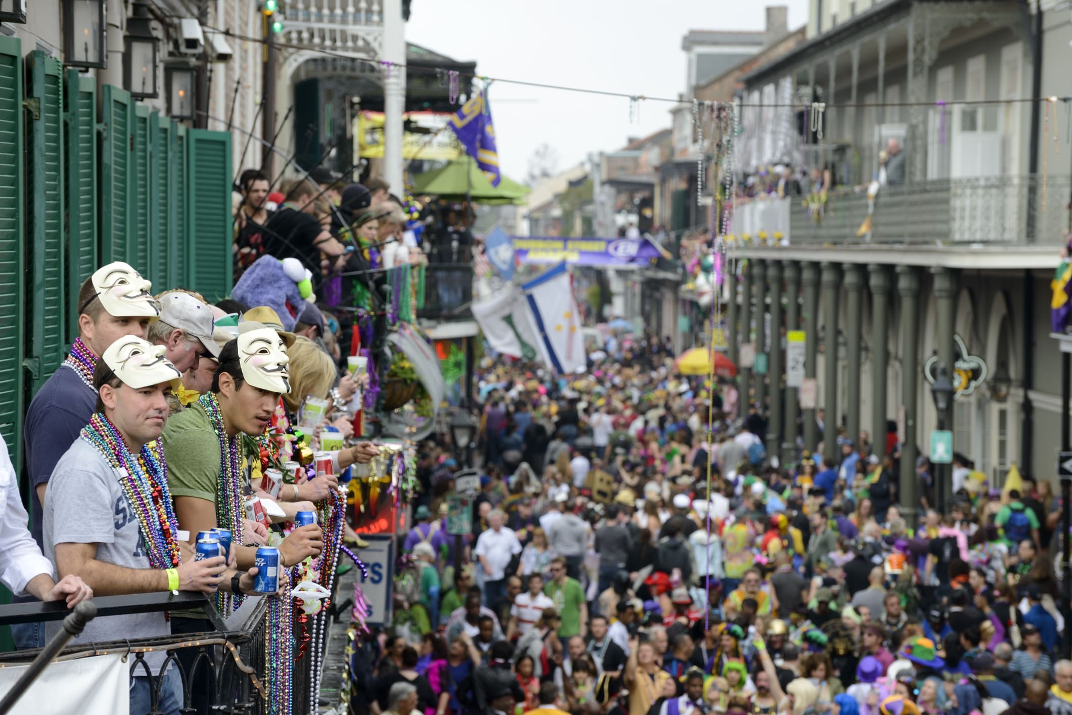 Mardi Gras French Quarter