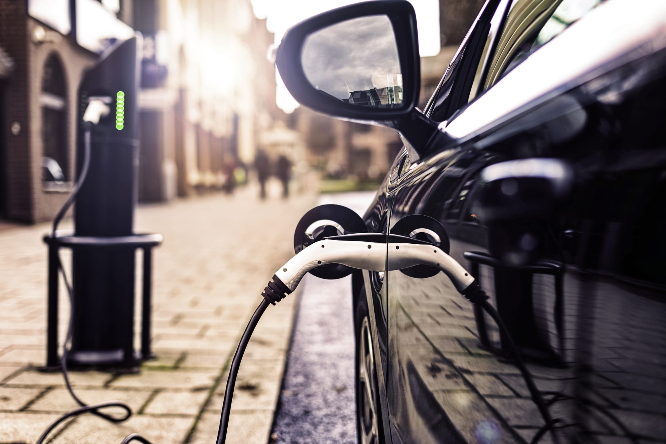 Charging Electric Car