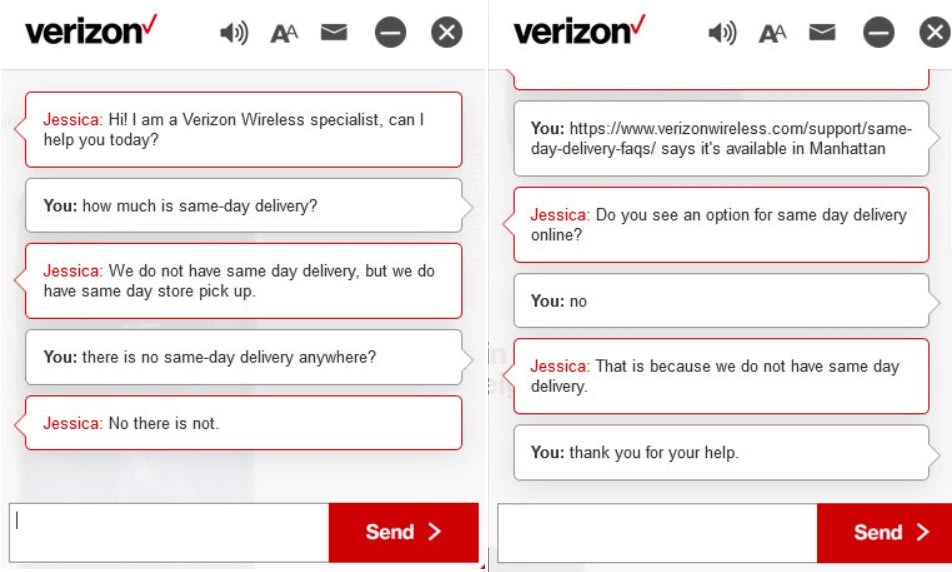 Verizon Chat