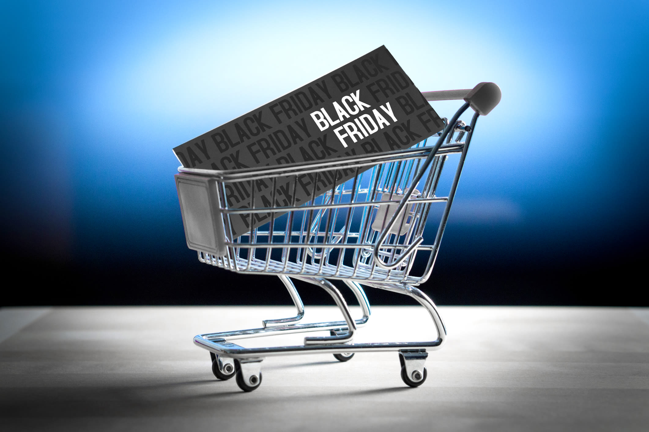 Black Friday shopping cart