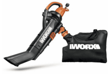Worx Trivac 3-in-1 Electric Leaf Blower/Mulcher/Vacuum for ...