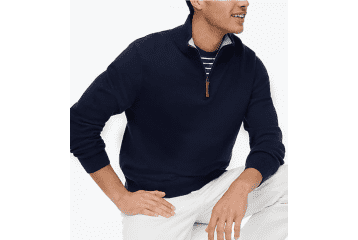 J.Crew Factory Men's Cotton Half-Zip 