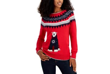 tommy hilfiger bear sweater