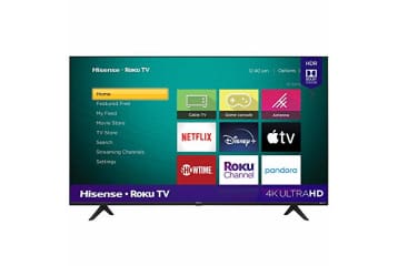 Hisense 55 Inch Class R6090g Roku 4k Uhd Smart Tv With Alexa Compatibility 55r6090g 2020 Model