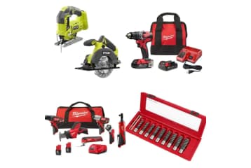 Tools at Home Depot: Up to $180 off