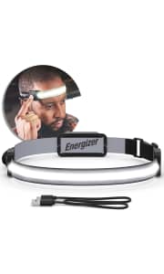 Energizer S400 LED Rechargeable Headlamp. Clip the on-page coupon to knock this down to its best-ever price.